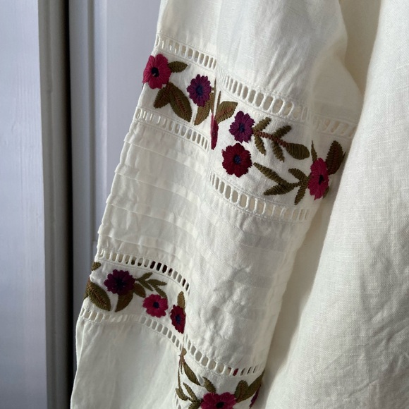 Sézane chemise megane in ficelle size 4 - Picture 3 of 9